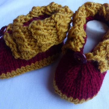 Strickanleitung für Babyschuhe