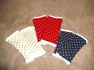 Beaded Fingerless Gloves (Invisible Seam)