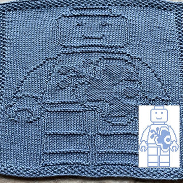 Nr. 822 - Lego man 65 stitches