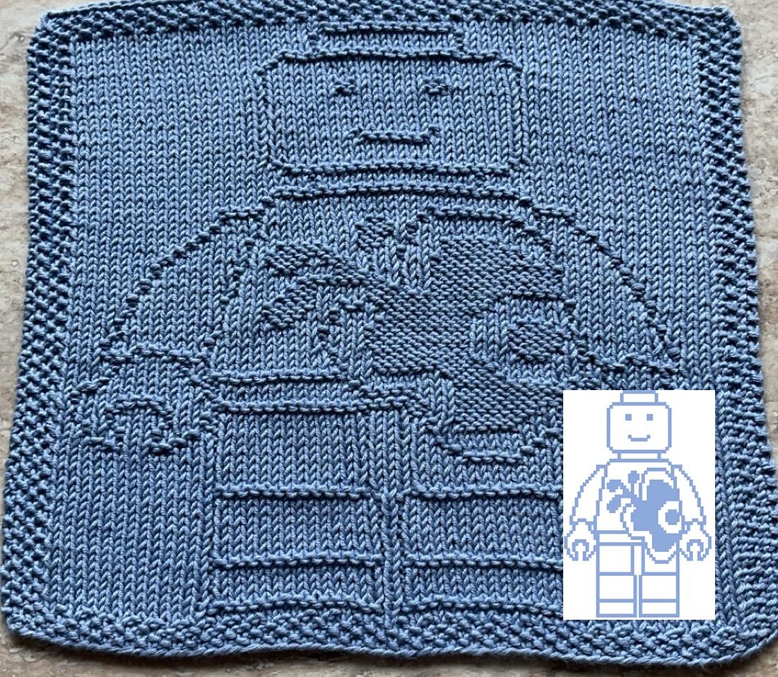 Nr. 822 - Lego man 65 stitches