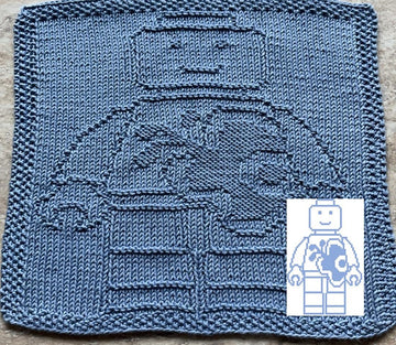 Nr. 822 - Lego man 65 stitches