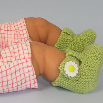 Baby T Bar Daisy Booties