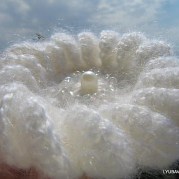 Mohair Unique Brooch "Beautiful Ring" Tutorial