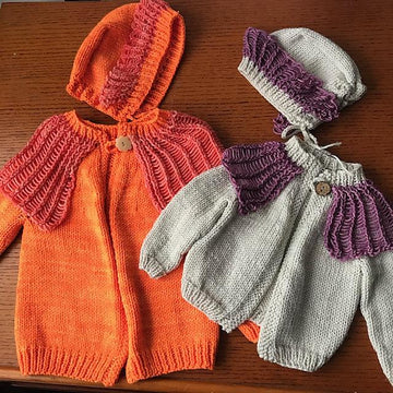 Baby G Cardigan and Bonnet