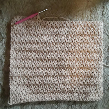 Crochet Lattice Table Runner