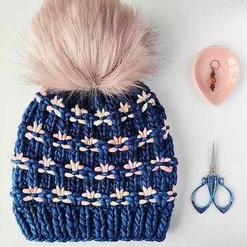 Flor de Lis Beanie