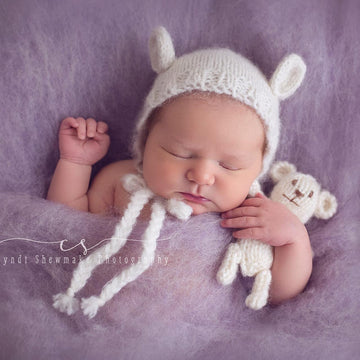 Fluffy Cub Bonnet