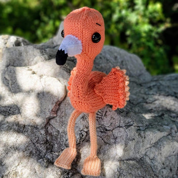 Sitting Pretty Flamingo