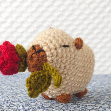 Valentine's Capybara Rose