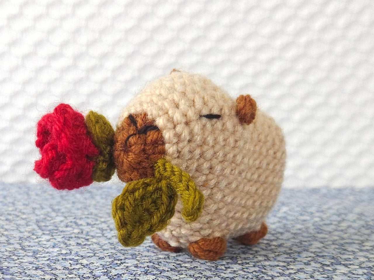 Valentine's Capybara Rose