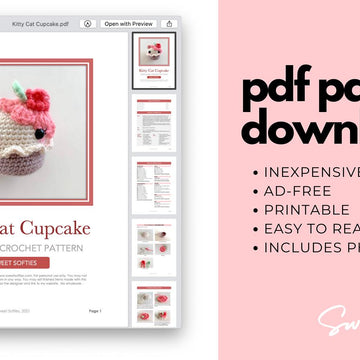 Kitty Cat Cupcake