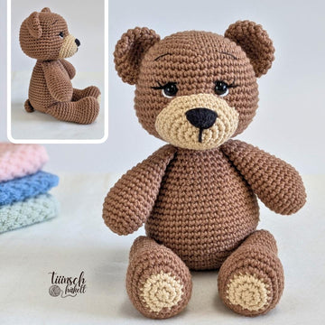 Bailey the Bear Crochet Pattern - Beginner