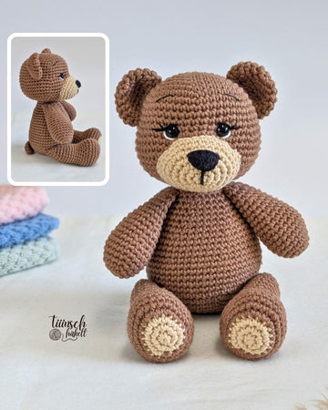 Bailey the Bear Crochet Pattern - Beginner