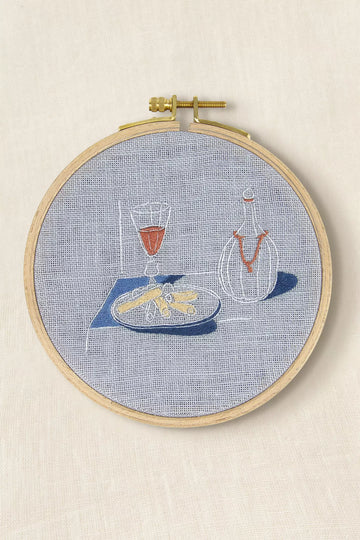 DMC Inspired by the Wafer Dessert, Lubin Baugin, Le Louvre, Intermediate Embroidery Kit
