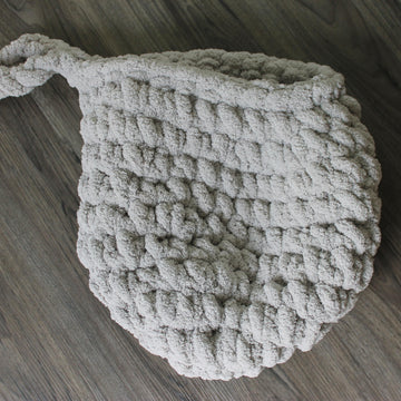 EZ Crochet Hanging Basket