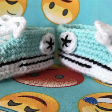 Crochet baby shoe AS low