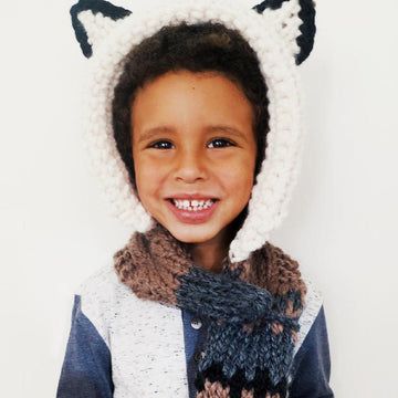 Finley the Fox Hooded Scarf