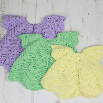 Rippled Angel Top Crochet Pattern #368