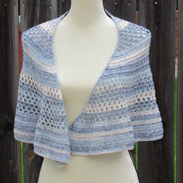 Falling Waters Shawl