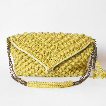 Bobble stitch bag pattern