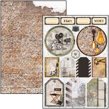 Ciao Bella Double-Sided Creative Pack 90lb A4 9/Pkg - Modern Times, 9 Designs/1 Each