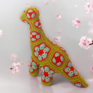 Dino - Baby with African Flowers