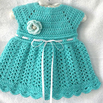 Crochet PATTERN Baby Dress Infant Dress