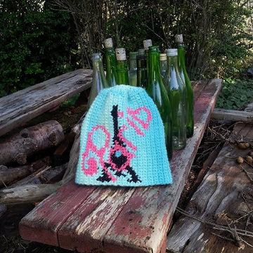 Graphed Beanie - Paris