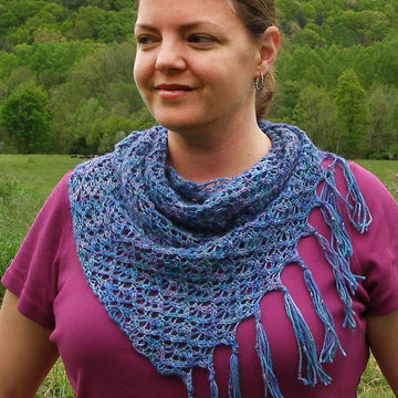 Starlight and Diamonds Shawl