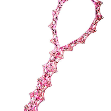 Key To My Heart Crochet Necklace Pattern