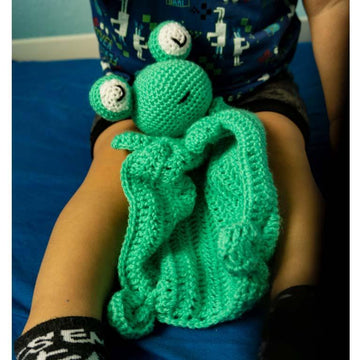 Cuddle Cloth Frog Quaki!
