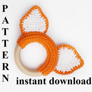 Fox ears  teether