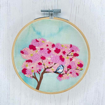 Ellbie Co. Cherry Blossom Embroidery Kit