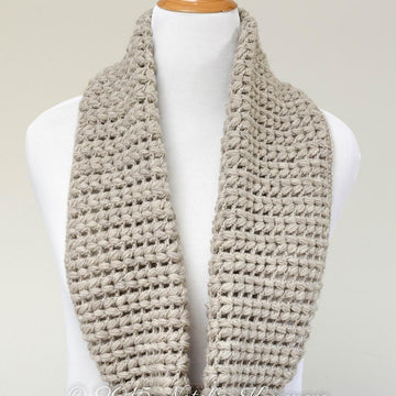 Puff Stitch Cowl
