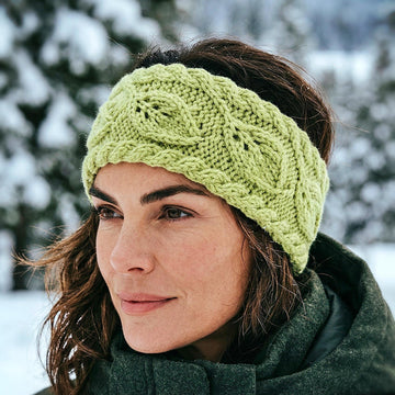 Autumn Leaf Winter Headband