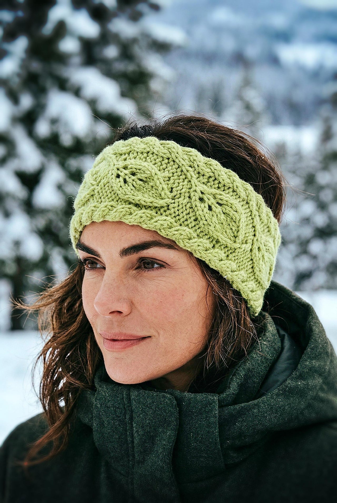 Autumn Leaf Winter Headband