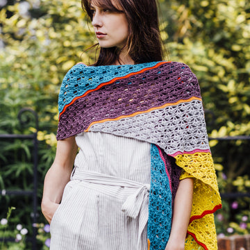 Parallel Lines Shawl