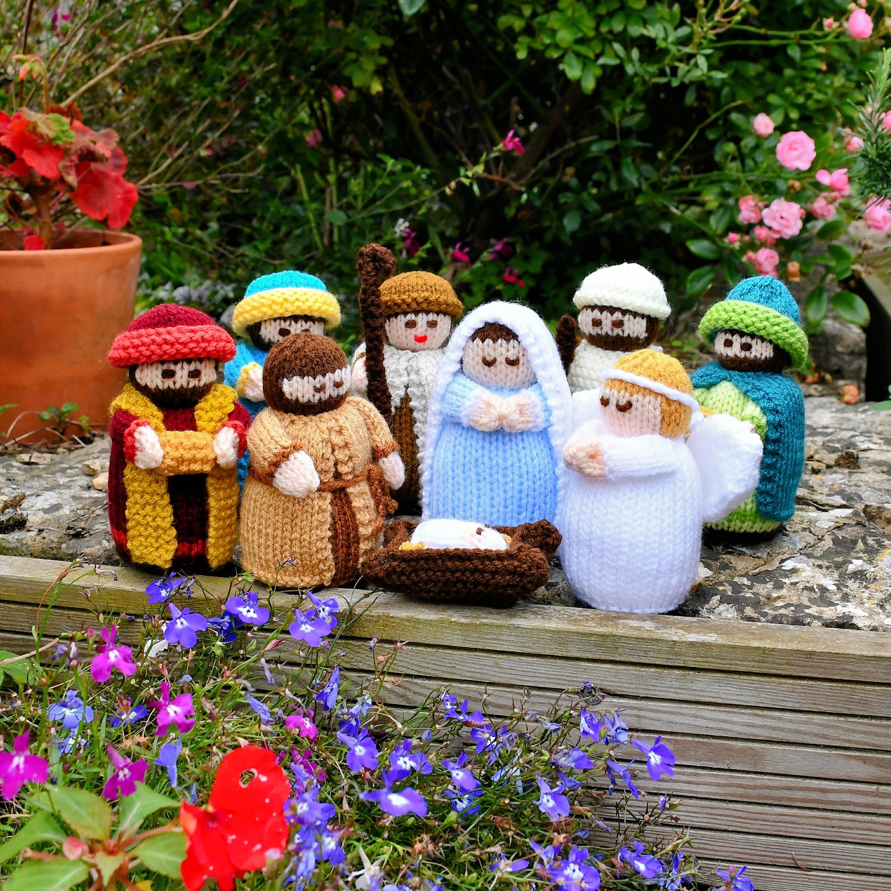 Nativity Story Dolls Knitting Pattern - Toy Knitting Pattern