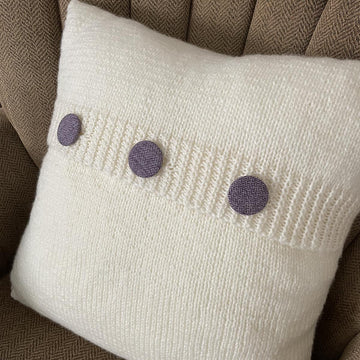 Warp and Weft Woven Pillow