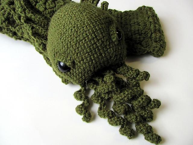 Amigurumi Cthulhu Cowl