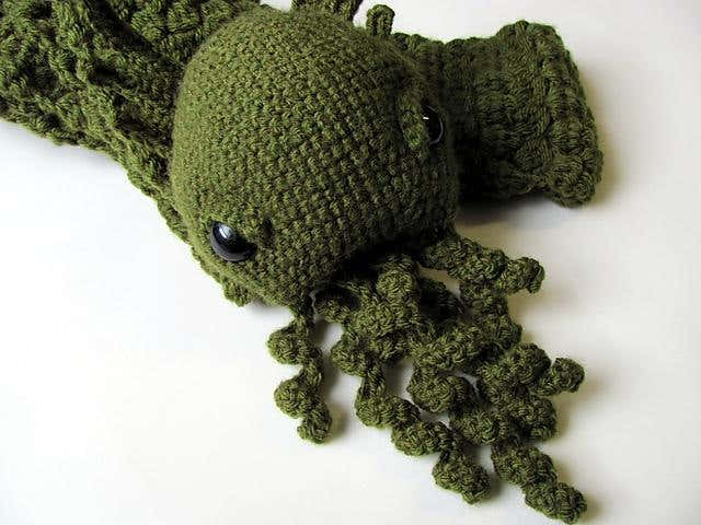 Amigurumi Cthulhu Cowl