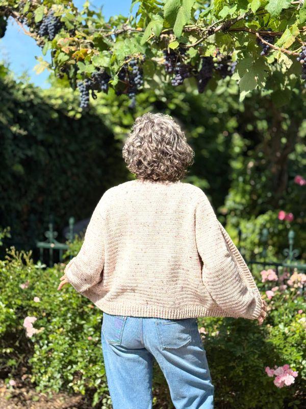 Basic Topdown dk Cardigan
