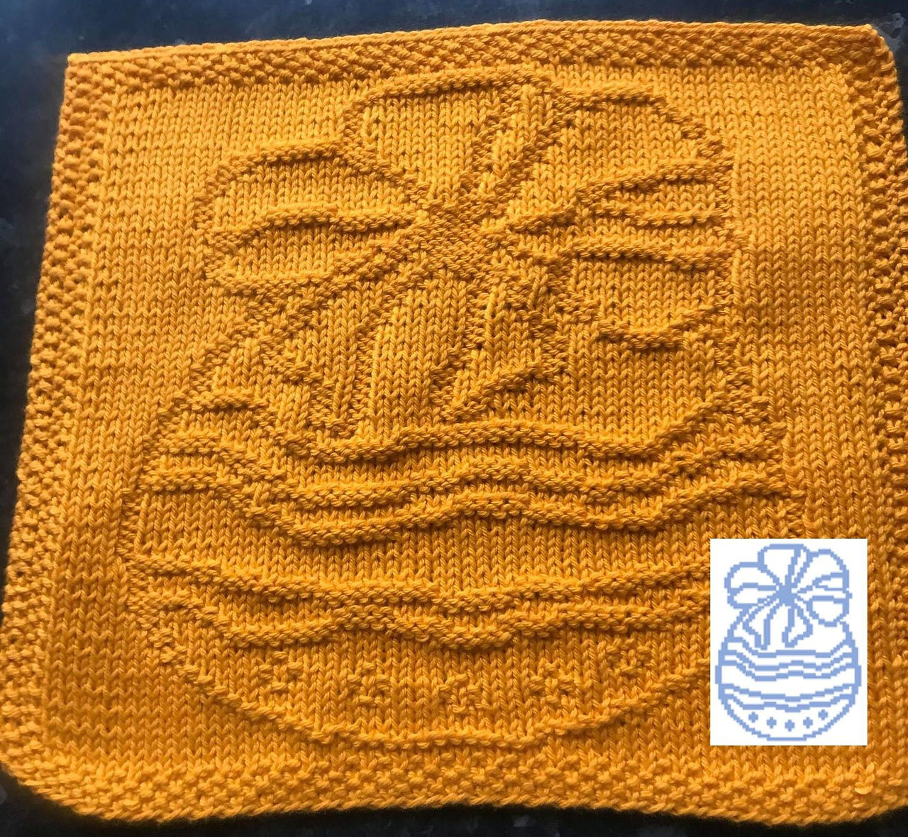 Nr. 505 Easter egg 65 stitches