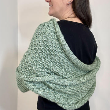 Knit Wrap Sweater Scarf