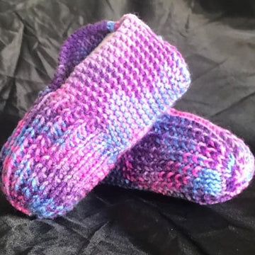 How to Knit Child Slippers