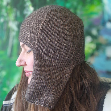 Forrest Earflap for Worsted yarn