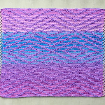 Cactus Garden Baby Blanket
