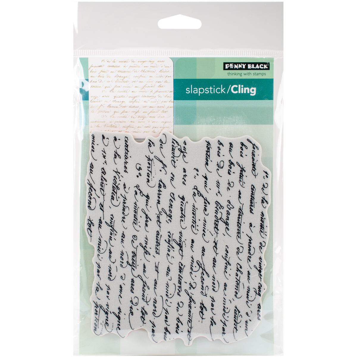 Penny Black Cling Stamps - Script
