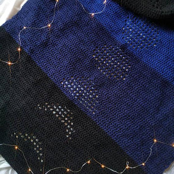 Phases of the Moon Blanket