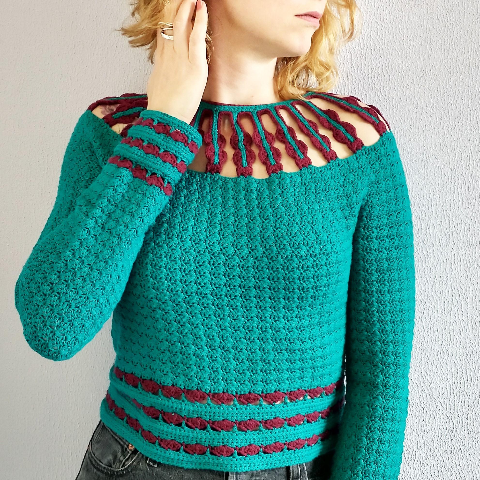 Power Flower Sweater